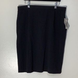 Briggs New York Black Slimming Solution  Skirt